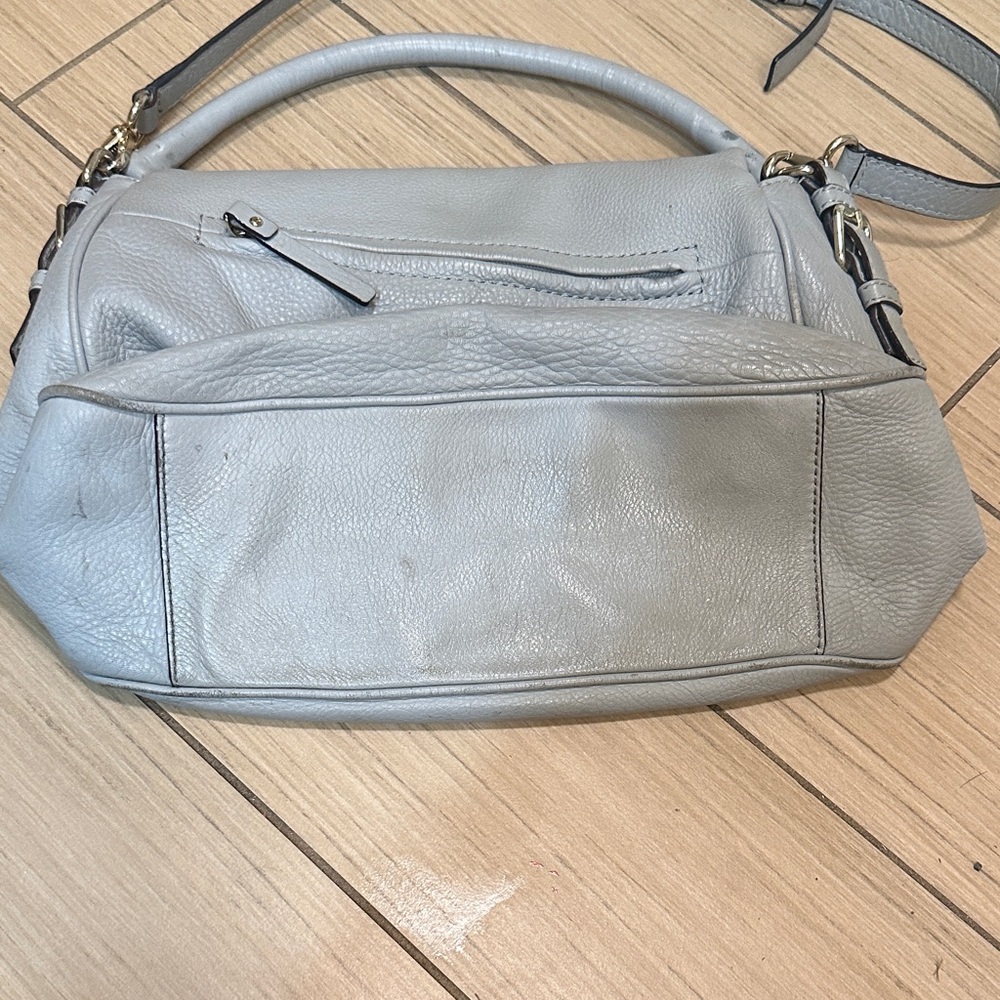Kate Spade Light Blue Gray Shoulder or Crossbody Bag - Picture 7 of 16